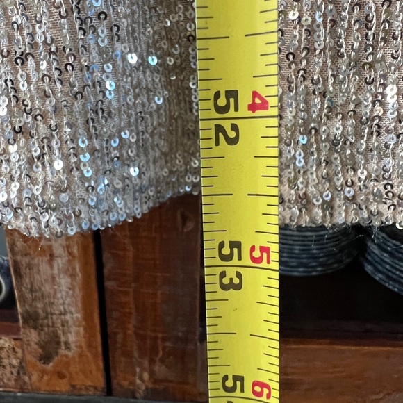 Windsor Champaign sequin dress. Sz Medium   Worn once - Picture 7 of 7